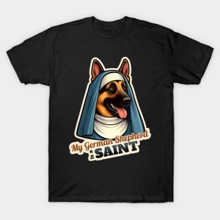 German Shepherd Nun T-Shirt